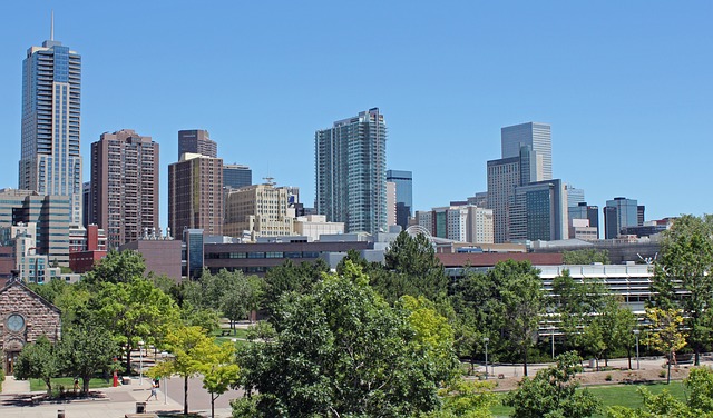 Denver Metro Area Skyline