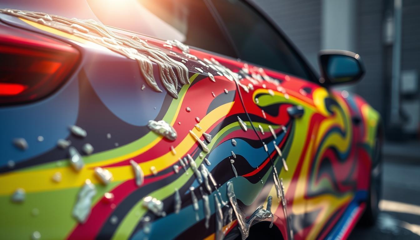 How to wash a wrapped car
