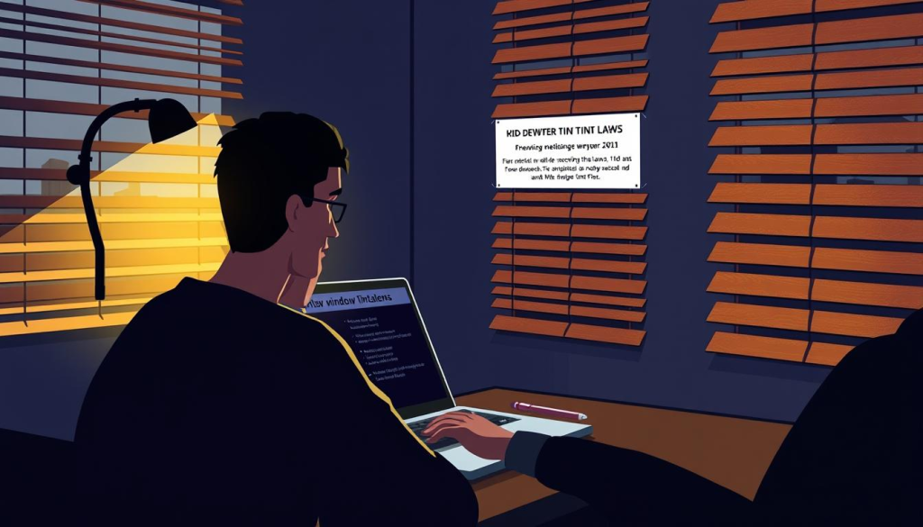 Midwestern states window tint laws