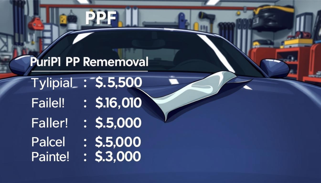 PPF removal costs