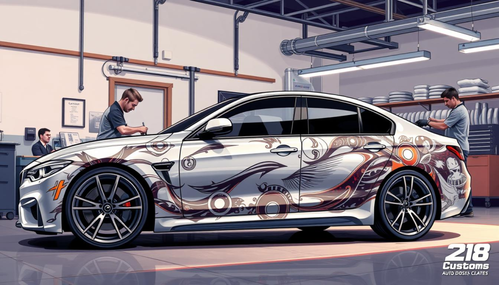 leased car wrapping services