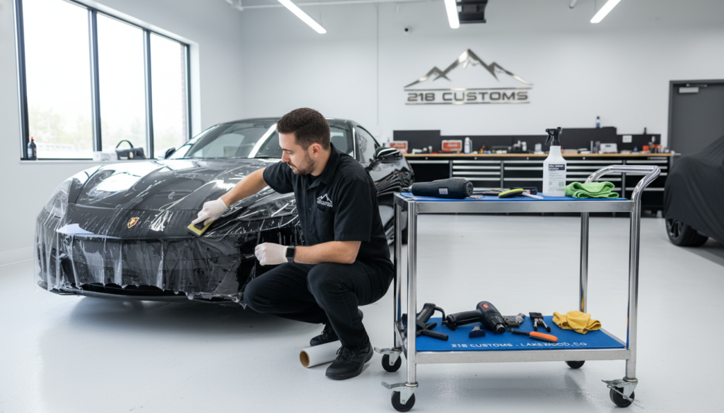 PPF Installation Process PPF Installation Process