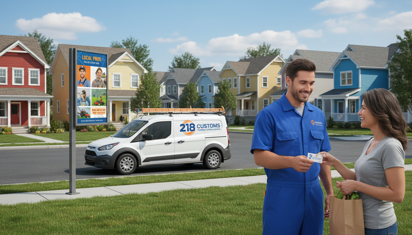 best advertising for tradesmen