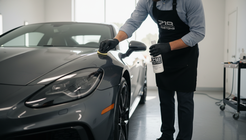 ceramic coating application
