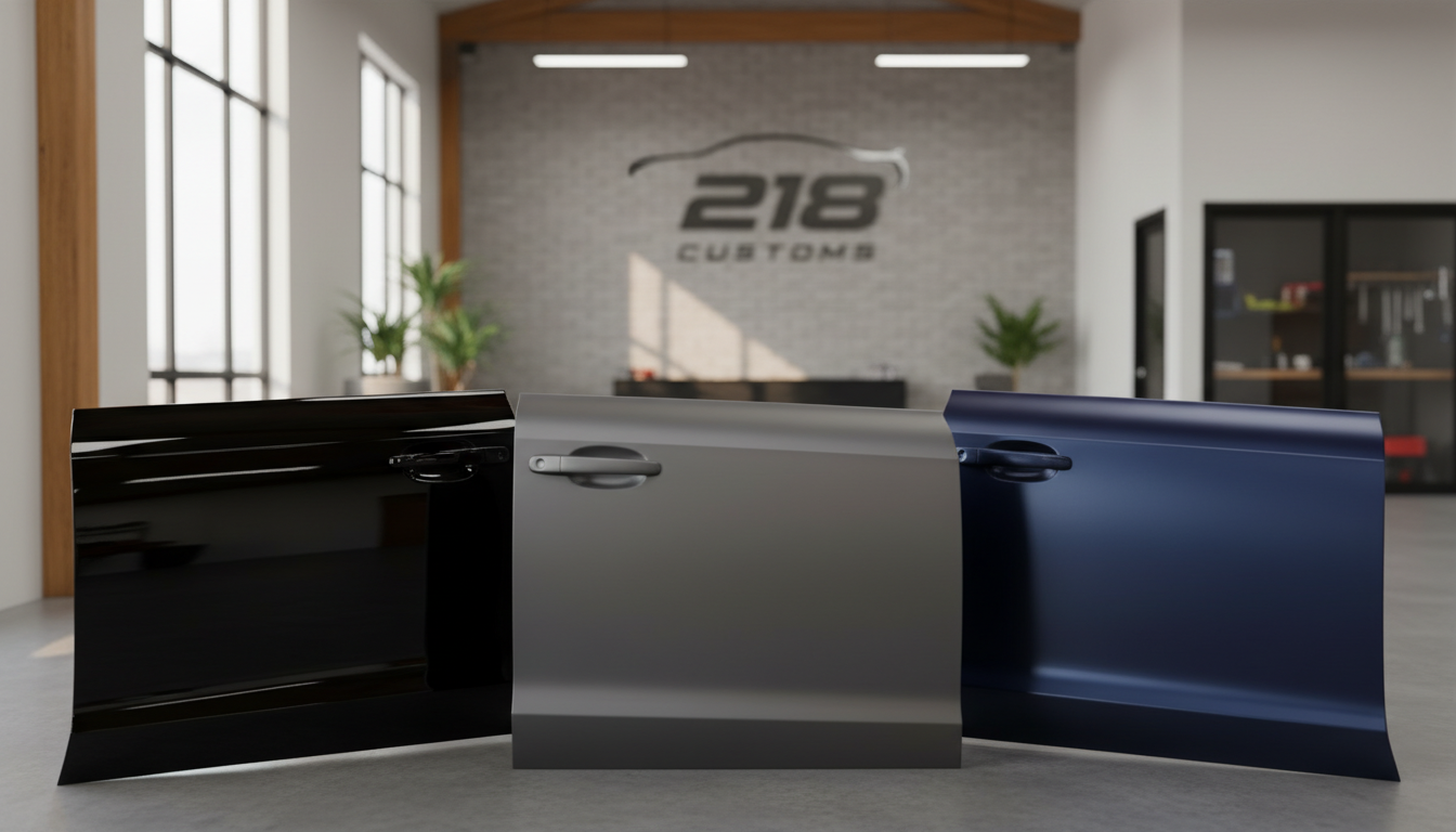 matte vs gloss vs satin vinyl wrap