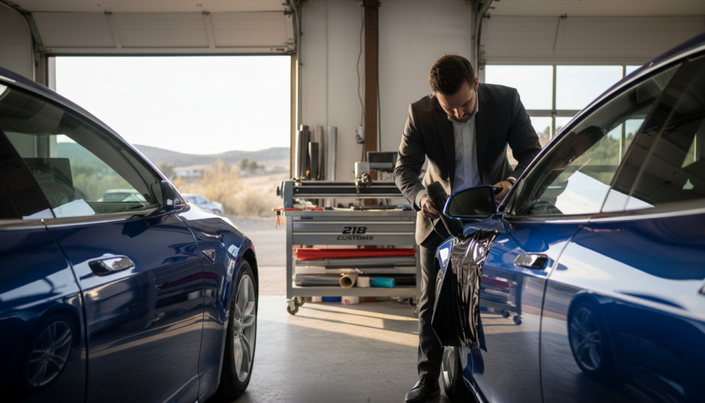 vinyl wrap repair techniques