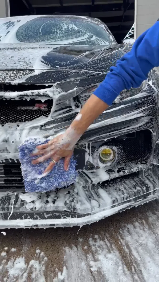 Interior and exterior detailing work at the 218 Customs shop in Lakewood, Colorado